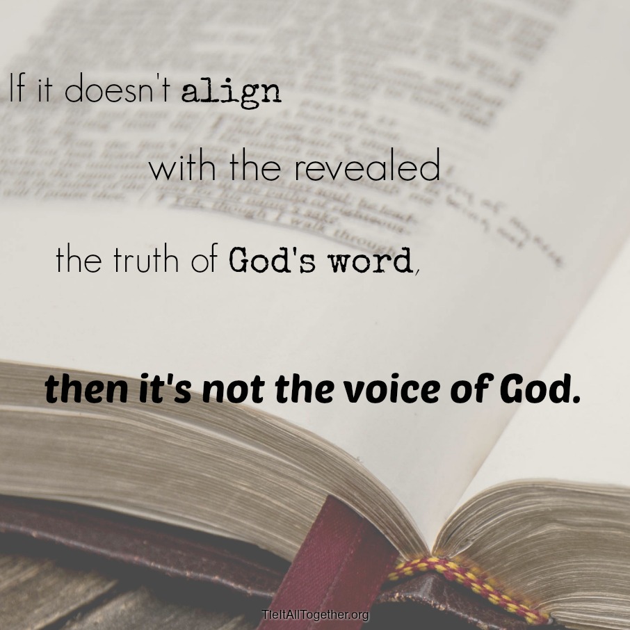 AlignGodsVoicewithGodsWord